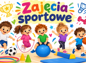 pięcioro dzieci uprawiające różne sporty
